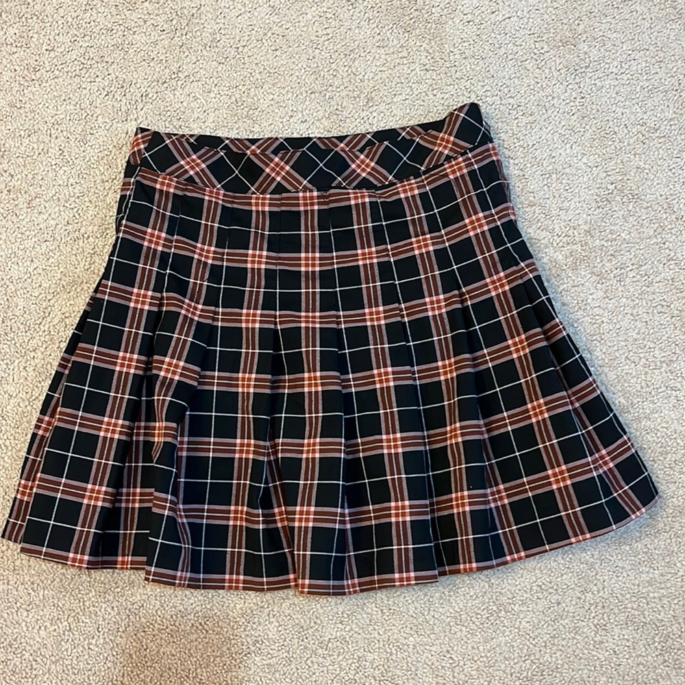 H&M Size 6 Pleated Multi Color Skirt Barely Worn